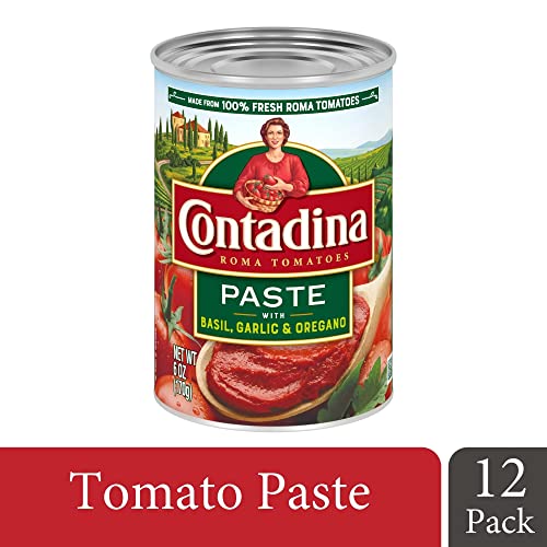Contadina Tomato Paste Contadina Tomato Paste with Italian Herbs, 6 oz (Pack of 12) - Thumbnail 4