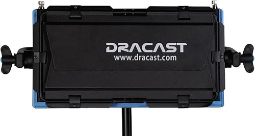 Miniatura 7 de Dracast Serie Plus LED500 - Luz de video LED bicolor 3200K - 5600K | Regulable 0% - 100% | CRI y TLCI 96+ | Placa de batería de montaje en V y