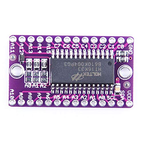 WHIZZO 3X(HT16K33 16X8 Patterns LED Dot Matrix Controller and Driver ...