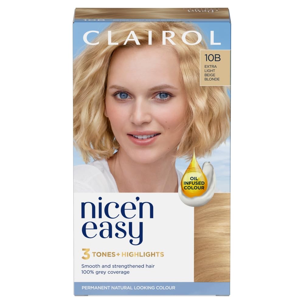 Clairol Nice N Easy Permanent Natural Extra Light Beige Blonde 9.5B