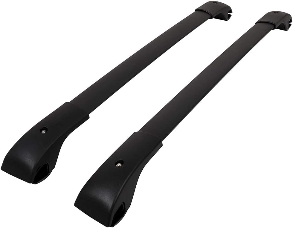 SCITOO Roof Rack Cross Bars Fit for Subaru Ascent 2019 2020 2021 2023 2024 2025 Aluminum Black 165LBS Load Capacity