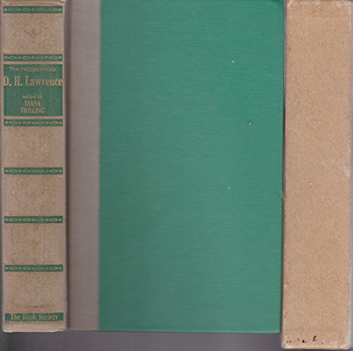 The Indispensable D.H. Lawrence B000PYH4AK Book Cover