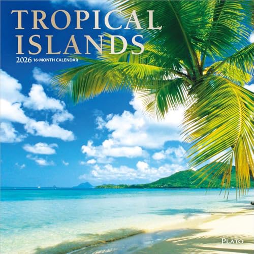 Tropical Islands | 2026 12 x 24 Inch (Hanging) Monthly