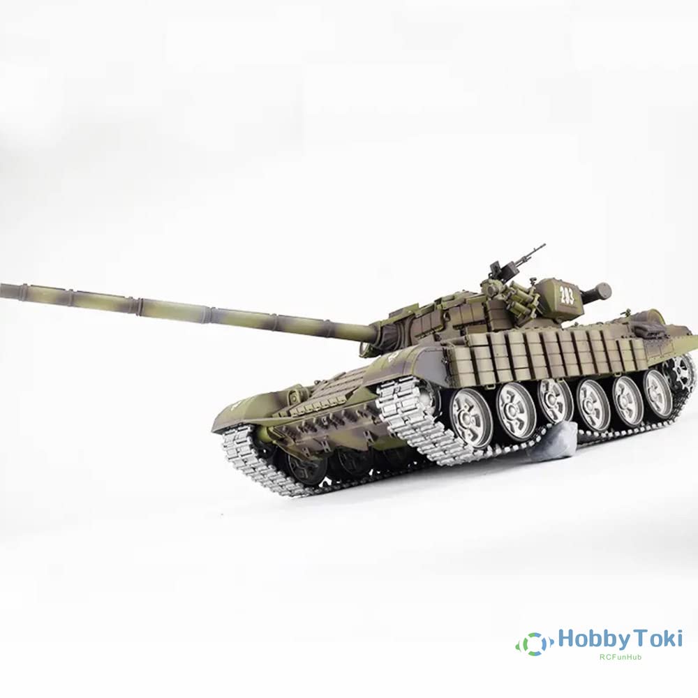 Amazon.com: 1/16 Russian T-72 RC Main Battle Tank Military WW2