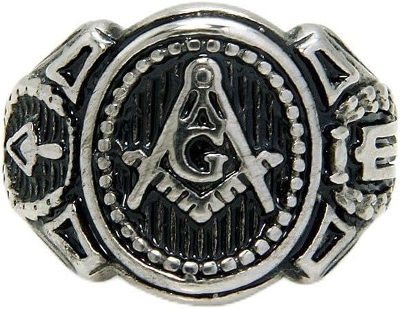 Fashion Freemason Ring Masonic History of Faith Harley Masoinc Rings for Free Masonry Member Masons Ring Masonic Symbol