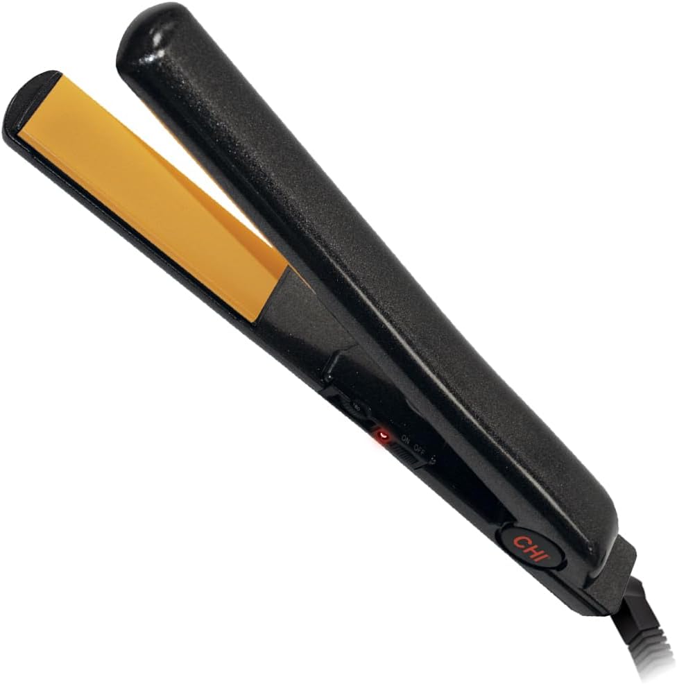 PRO AIR 1" Ceramic Flat Iron in Onyx Black - Ionic Tourmaline Hair Straightener