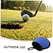 Yardwe Neoprene Golf Ball Protective Cover with Clip Soft Fleece Lining Golf Pouch for Men and Women