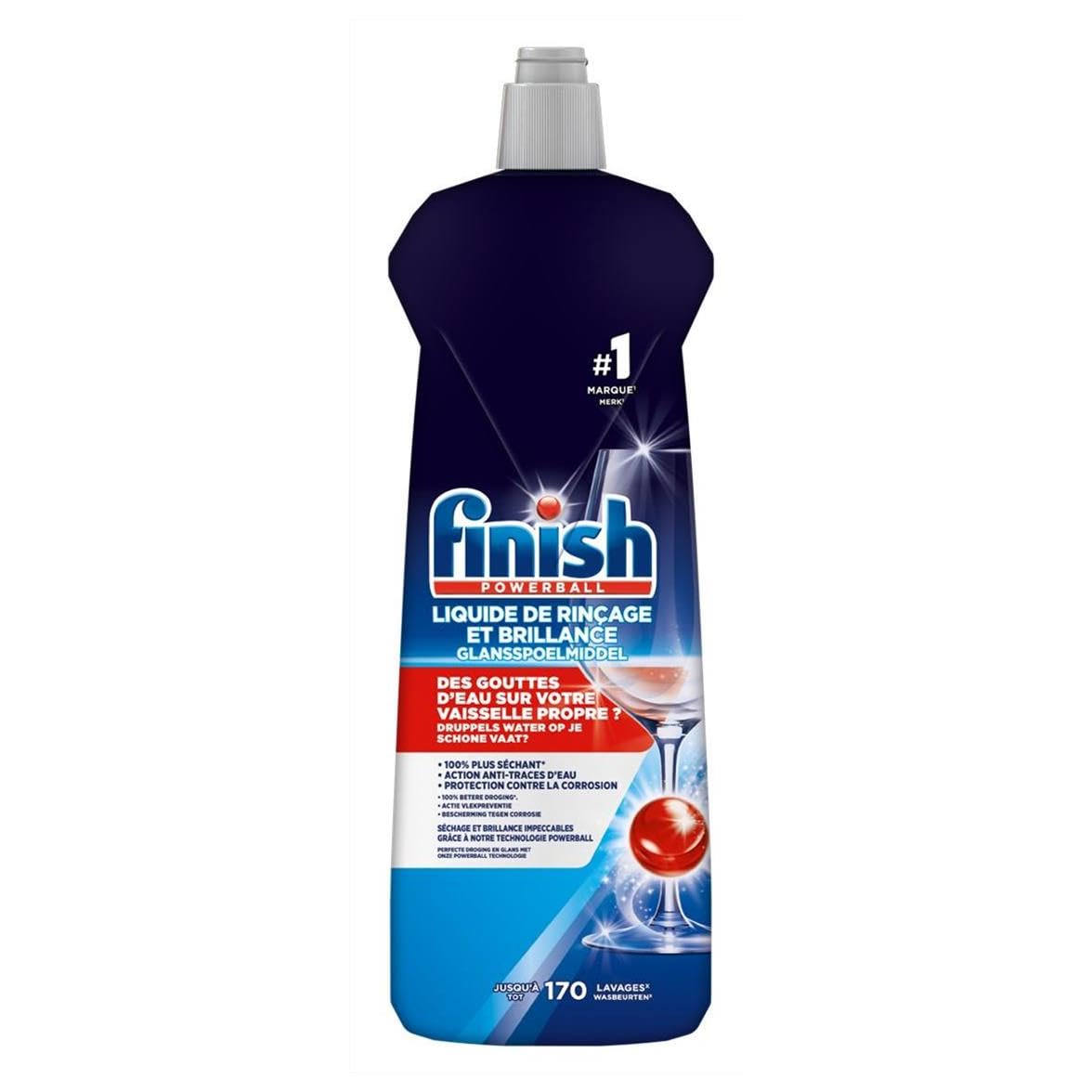 Finish - Líquido de enjuague (3 x 800 ml)