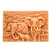 DIY Craft Handmade Silicone Mold, Craft Art Silicone Soap Mold Craft Molds, African Elephant Pattern Square Shape, DIY Craft Handmade soap Mould, Food Grade Silicone - Soap Making Supplies by YSCENL