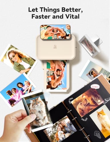 iDPRT 4x6 Photo Printer, CP4100 Instant Photo Printer for