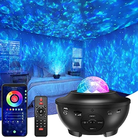 LUCUHM Star Projector with Bluetooth Speaker Cover