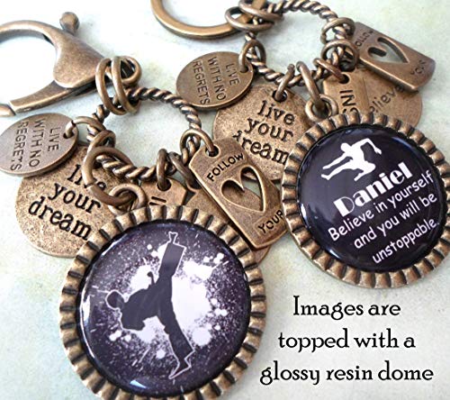 Black Belt, Mission Accomplished, Karate Keychain, Backpack Clip or Necklace, Live Your Dream, Martial Arts, Live With No Regrets, Boys, Girls, Teens, Men, Women, Congratulations Gift3