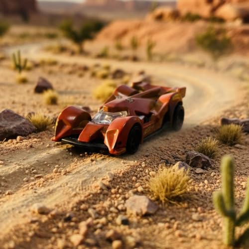 Image of GENIE'S TOY BUS Color Changing Die-Cast Racing Car I 1:64 Scale Temperature Sensitive Paint Sports Car I Change Color with Water I Kids Collectible Toy for Ages 3+ I Best Birthday Gift for Kids