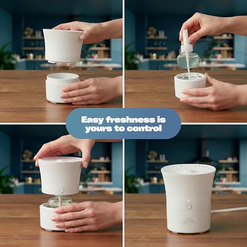 Glade Scent Flow PlugIns Air Freshener, Clean Linen, 1 Device+4 Refills - image 6