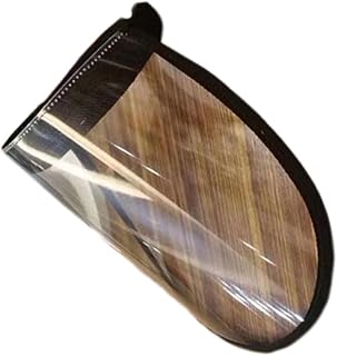 Uonlytech 1Pc Faciais Pretas Máscara Facial Clara Máscara Facial Preto Cozinhar Máscara Facial Protetor De Óleo Guarda Máscara Facial De Óleo Chapéu Superior Vazio