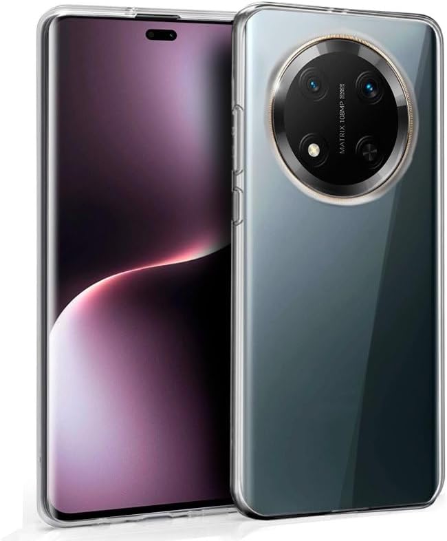 Cool Silicone Case for Honor Magic 7 Lite (Transparent)