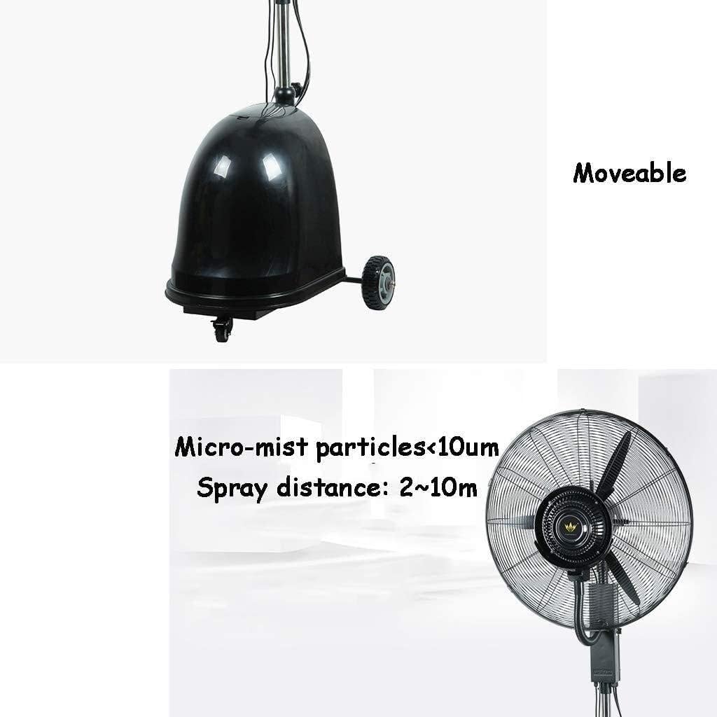 Powerful fan Fan with Oscillating Cooling Mist Humidifier Height Adjustable 3 Speed Swivel Function Misting Cooling Fan for Home Office and RestaurantSize: 75cm Sp