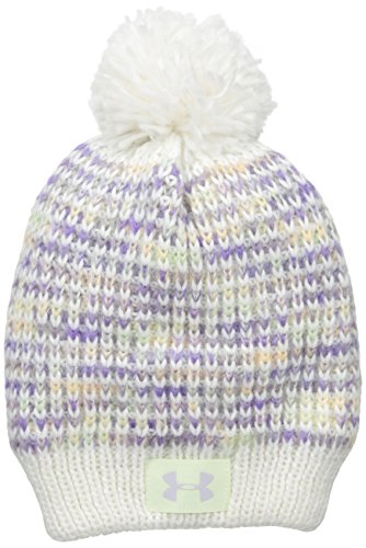 Bonnet Speckle Beanie Under Armour fille blanc 4-6X