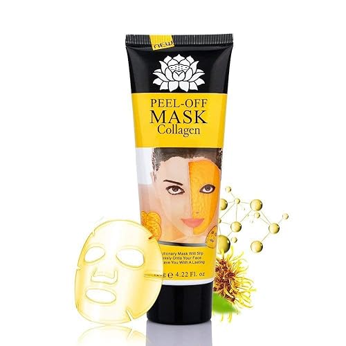 AICHUN BEAUTY Máscara facial de colágeno de oro de 24 quilates, antiarrugas, cuidado de la piel, levantamiento de cara, hidratación reafirmante,