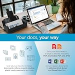 ScanSnap iX1300 Compact Wireless or USB Double-Sided Color Document, Photo & Receipt Scanner with Auto Document Feeder and Manual Feeder for Mac or PC, White - Image 5