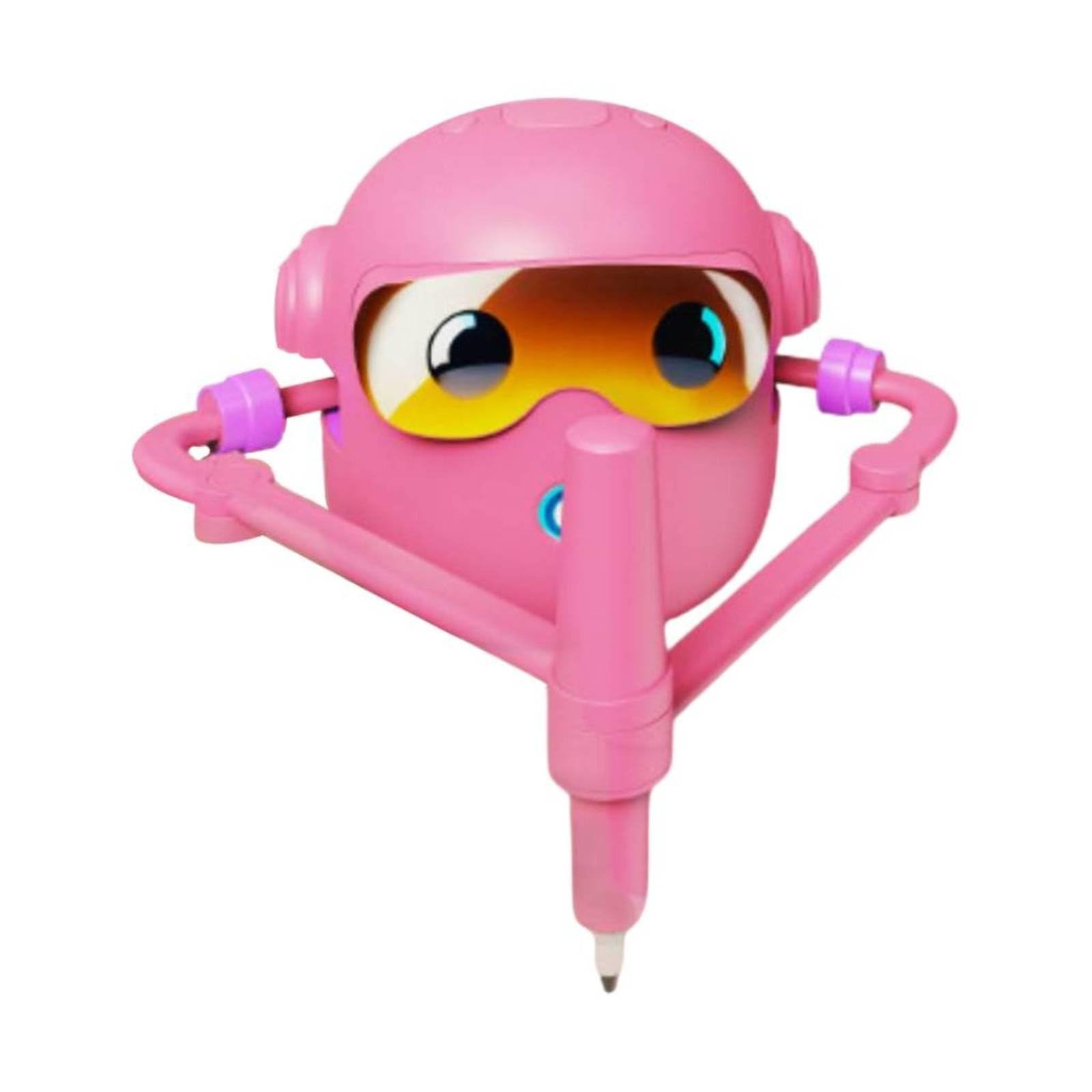music drawing robot early learning drawing robot learn to draw for toddlers, pink|toys & hobbies | educational | music & art