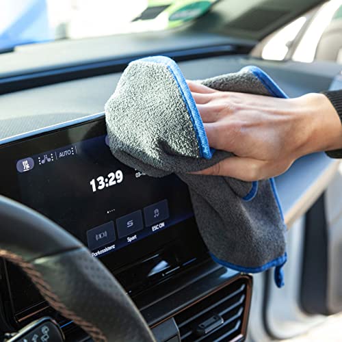 Livaia Microfiber Cleaning Cloth: 2 Microfiber Cleaning Cloths For Cars – Car Wash Cloths For Cleaning, Car Cleaning Products, Car Wash Kit Car Care #TOP1