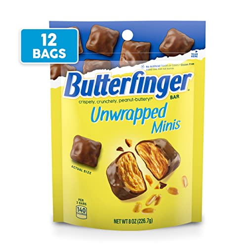 18. Butterfinger: Chocolatey, Peanut-Buttery, Unwrapped Minis