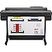 HP DesignJet T650 Large Format 36-inch Plotter Color Printer, Includes 2-Year Warranty Care Pack (5HB10H), Black