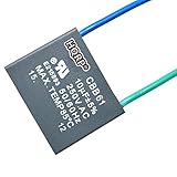 HQRP Capacitor compatible with Hampton Bay Ceiling Fan 10uf 2-Wire CBB61 UL Listed plus HQRP Coaster