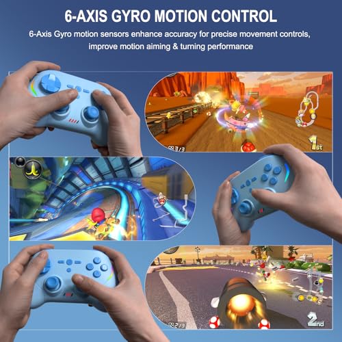 Manette de jeu portable Bluetooth pour tablette Android, iPhone et Switch 2 - 5
