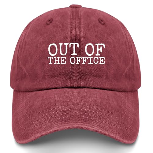 Gorra divertida Unisex Out of The Office miniatura 1