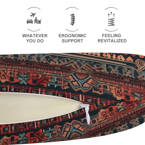 Almohada de viaje espuma viscoelástica talla única miniatura 5