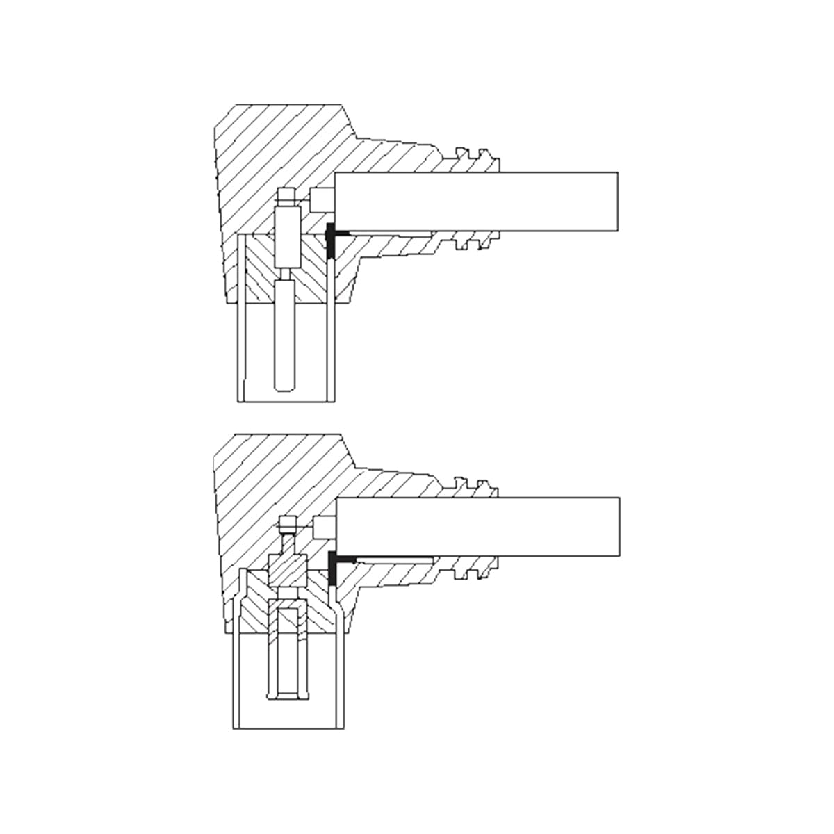 Goobay 11525 Câble de Raccordement Antennes Coudé (<70 dB), Double Blindage, 1.5m Longueur