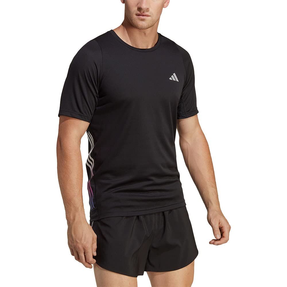 adidas Herren Run Icons 3s T T-Shirt (Short Sleeve)