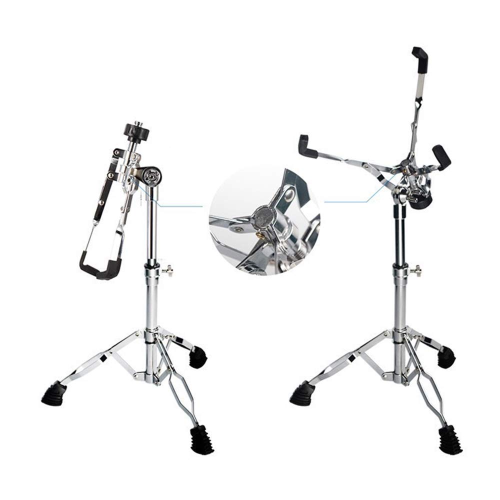 Support de Tambour à Caisse Claire en Carbone Drum Trépied Stand de Tambour de Hauteur Réglable pour de pour Muet