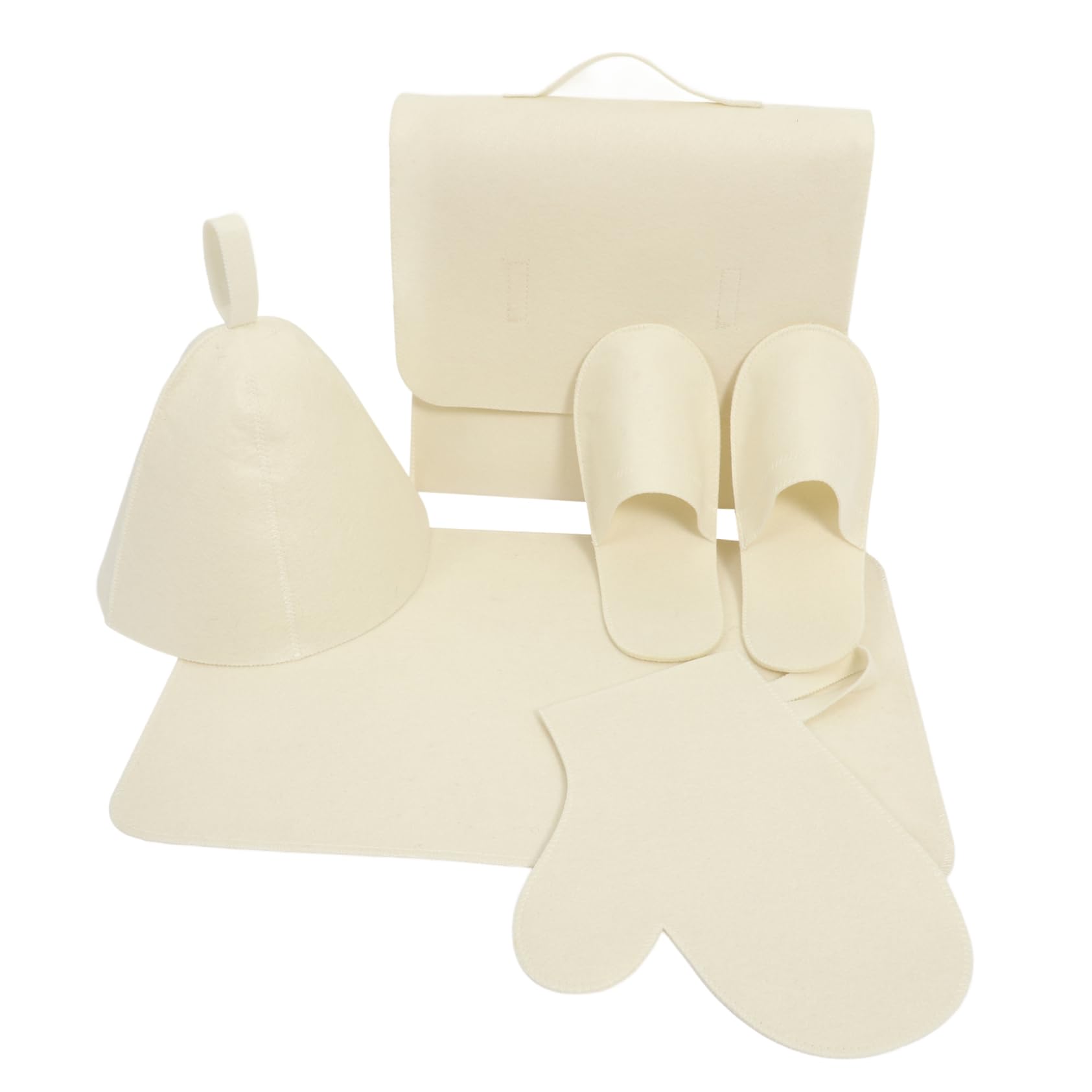 Bonnet de sauna feutre pour vos séances de spa et détente à la maison
