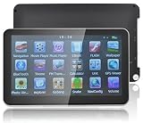 Quanmin 7' Inch Portable Truck Car GPS Navigation Sat Nav HD Touch Screen Built-in 4GB 128MB FM MP3 MP4 AV-IN Bluetooth Lifetime Free Update Map WinCE6.0