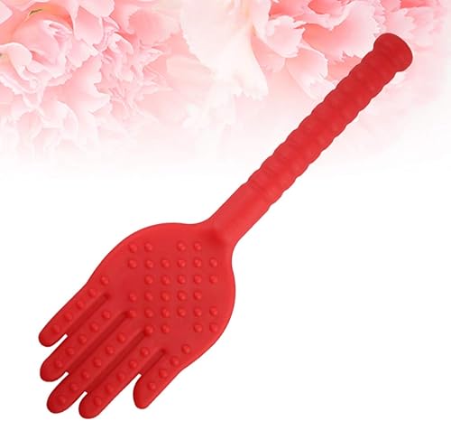 Miniatura 8 de ARTIBETTER Herramientas de mano Masaje Pat Salud Beat Cinco - Dedo palmaditas Sha Board masajeador herramienta de cuidado (rojo) Masaje Pat Beat