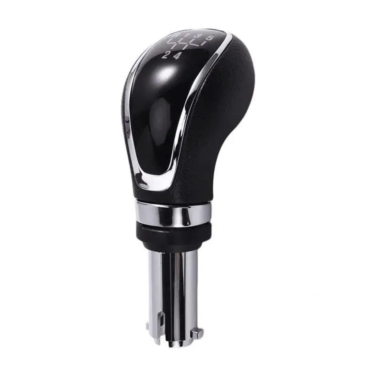 Fhuwaz Black 5Speed Car Gear Knob For Vauxhall For Mokka (J13) 2012-2019 Selector Gearbox Stick Handle Gear Shift Knob Shifter(Black 5Speed)
