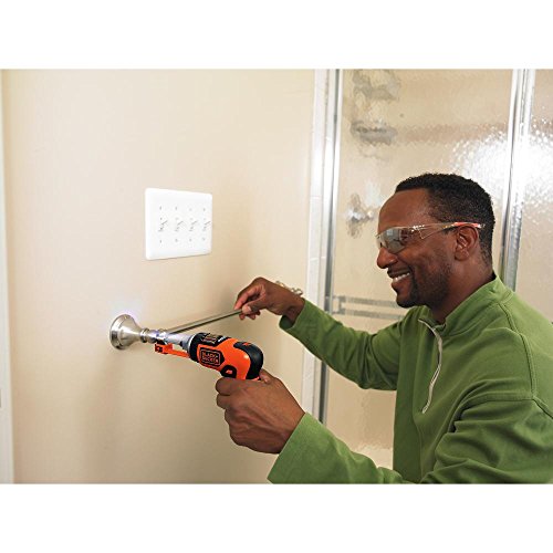 BLACK+DECKER 4V MAX Cordless Screwdriver with Screw Holder, SmartSelect (LI4000)