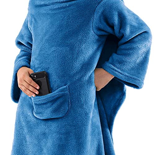 DecoKing Coperta Personalizzata con Maniche per