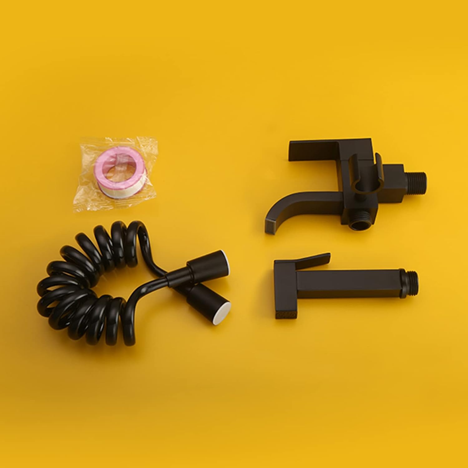 Bidet Sprayer Kit for Toilet Black Dual
