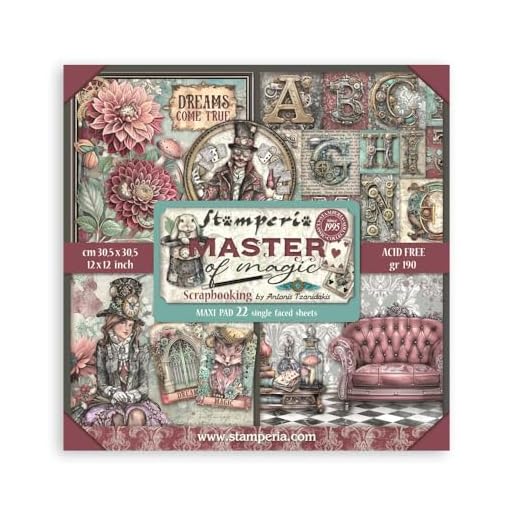 Stamperia Scrapbook Paper Pad - Master of Magic