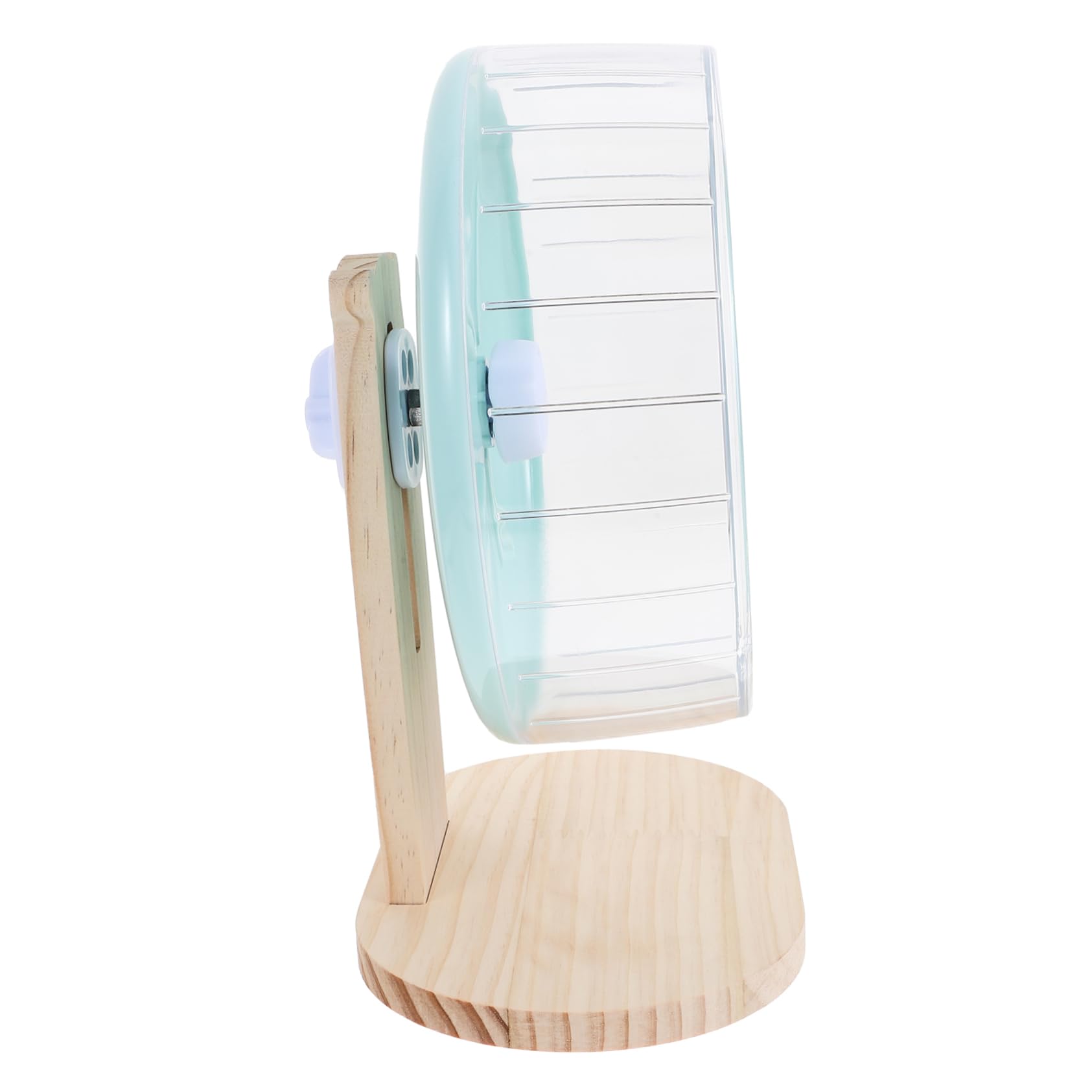 SOIMISS 1 Ensemble Roue Silencieuse pour Hamster avec Support Adorable pour Rongeurs pour Chinchillas et Améliore Animal
