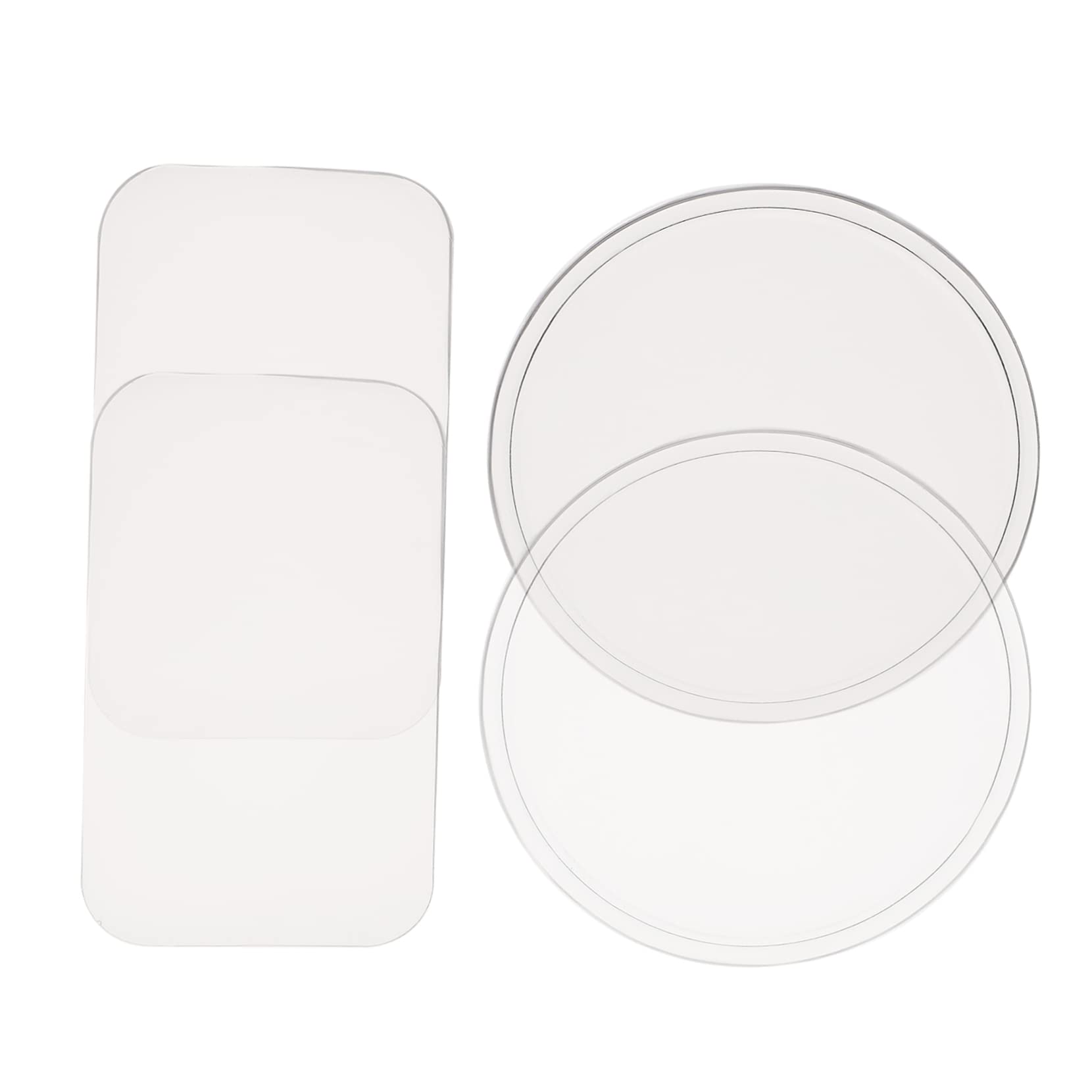 HONMEET Lash Extension Kit Lash Pad Tray Sticker and Silicone Pad for Home Salon