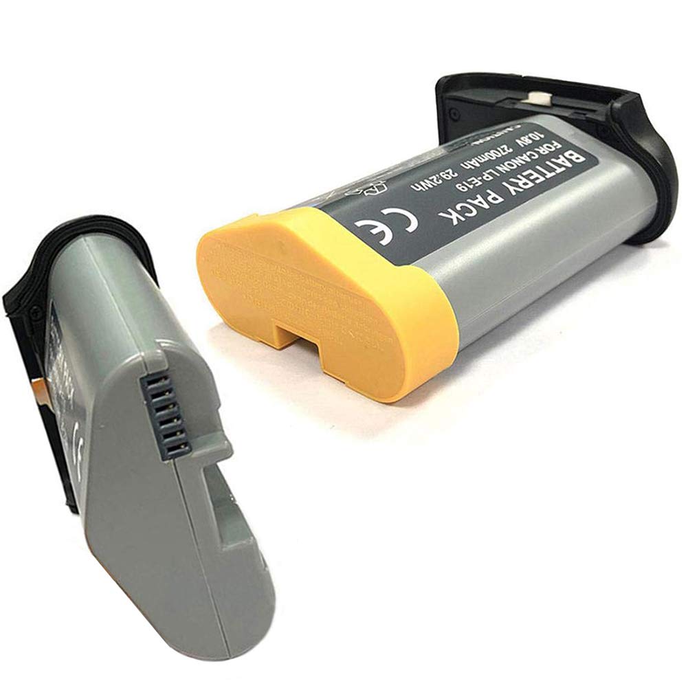 XITAIAN 10.8V 2700mAh 29.2Wh LP-E19 Remplacement Batterie pour Canon EOS 1DX, 1DX Mark 2, EOS 1D Mark III, 1Ds Mark III, EOS 1D Mark IV, 1D Mark4, EOS 1Ds Mark IV, EOS-1D C, 1D, 1Ds