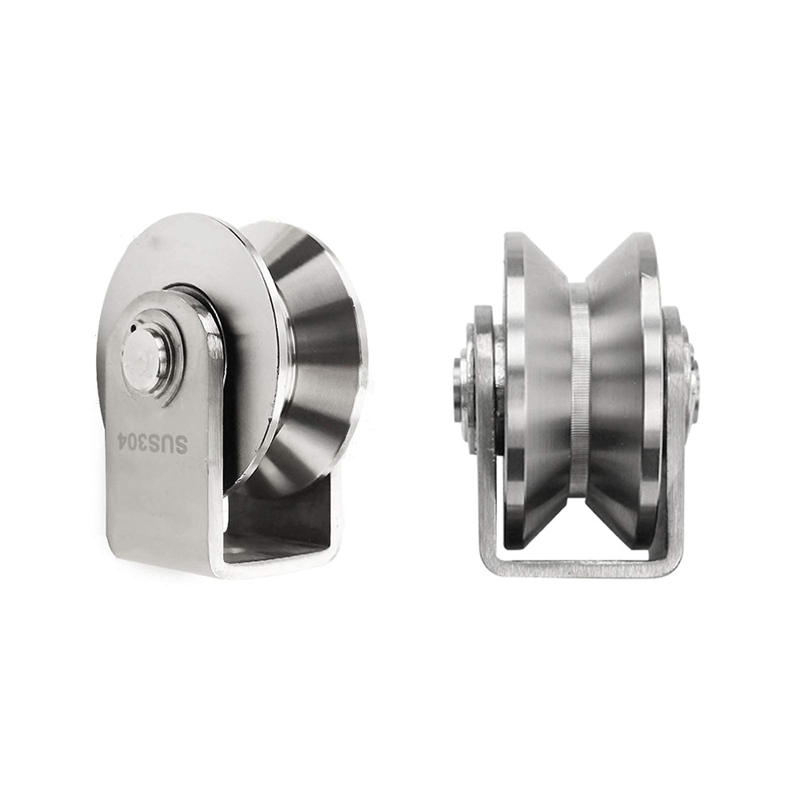 Buy Swivel Caster Wheels, 304 Stainless Steel Sliding Gate Roller Wheel