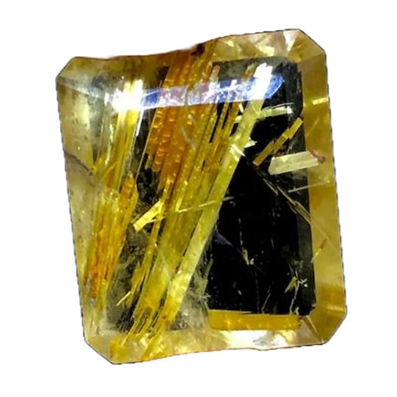 Pierre précieuse naturelle de 17x14mm, gemme taillée pour haute joaillerie