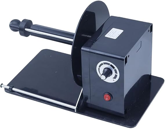 Automatic Label Rewinder Machine, 12CM Core 15CM Width with Auto Pause & Speed Control, Industrial Label Winding Machine Strip
