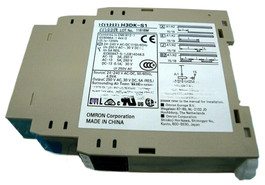 1 piece set of brand new time relay H3DK-S1-